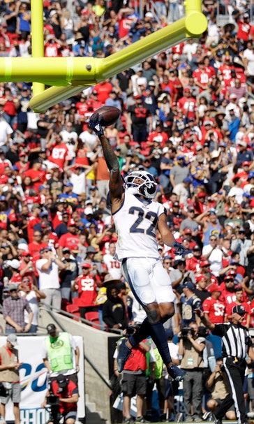 Rams trade CB Marcus Peters to Baltimore for LB Kenny Young